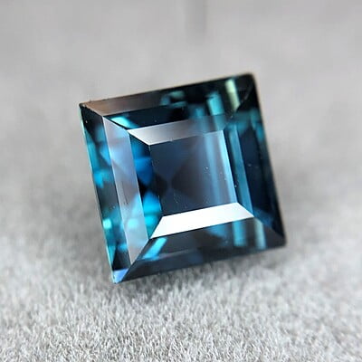 2.04ct Princess Brilliant Cut Sapphire