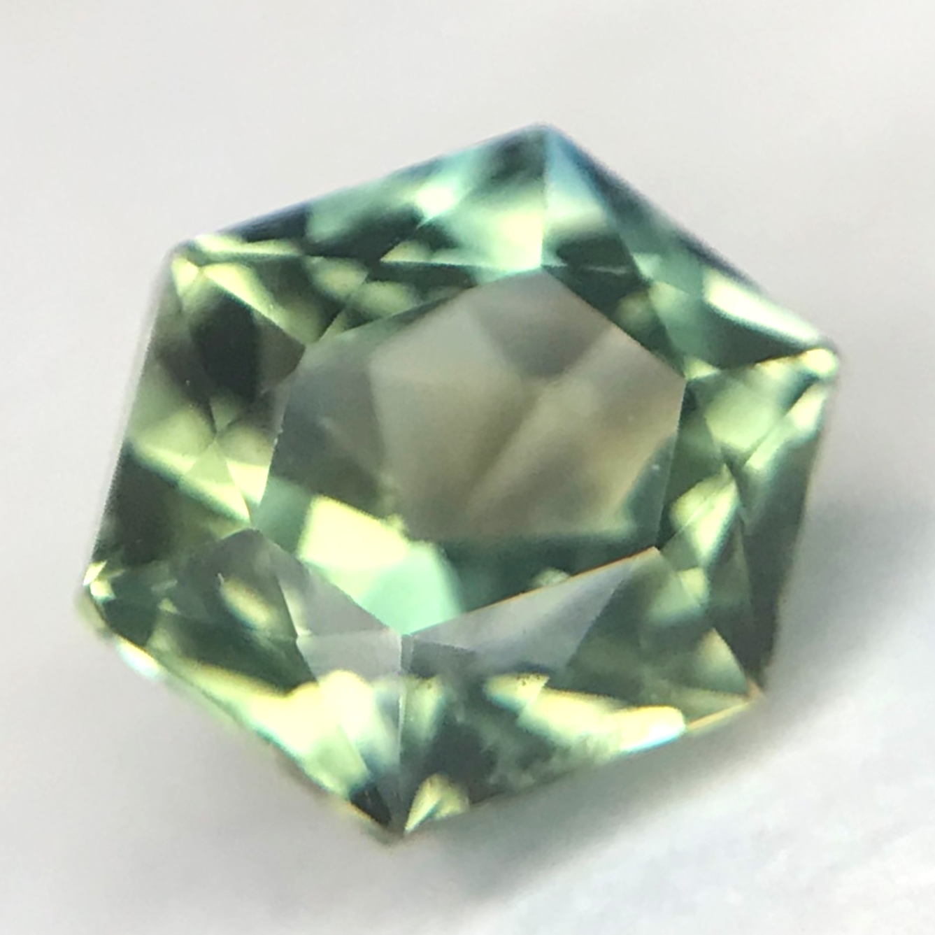 1.03ct Hexagon Step Cut Sapphire 1.03ct Hexagon Step Cut Sapphire