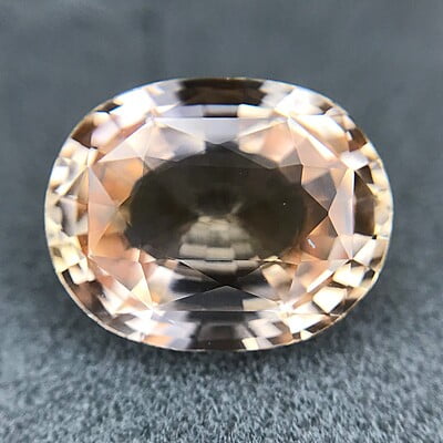 3.05ct Oval Mixed Cut Sapphire