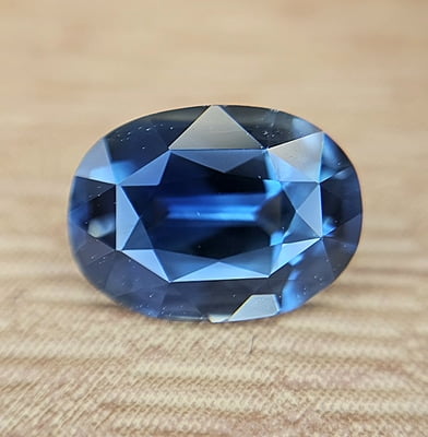 1.54ct Oval Mixed Cut Sapphire