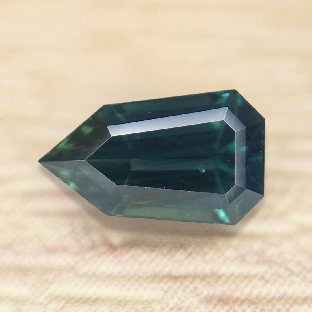 1.22ct Fancy Step Cut Sapphire
