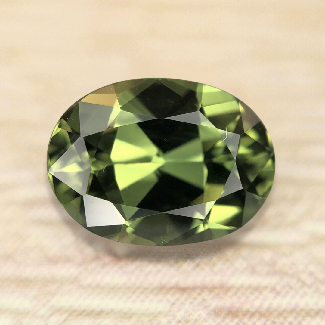 1.46ct Oval Mixed Cut Sapphire