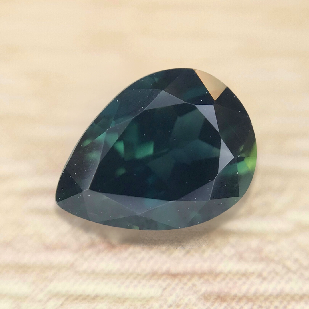 1.61ct Pear Brilliant Cut Sapphire