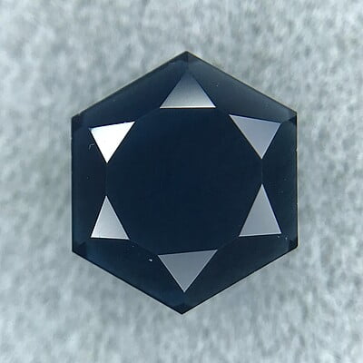 1.24ct Hexagon Step-Cut Sapphire
