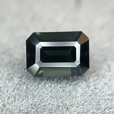 1.02ct Octagon Step Cut Sapphire