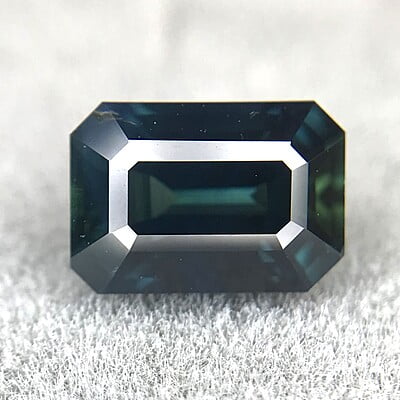 1.11ct Octagon Step Cut Sapphire