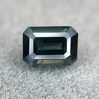 0.97ct Octagon Step Cut Sapphire