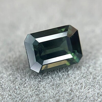 0.97ct Octagon Step Cut Sapphire