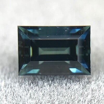 0.57ct Baguette Step Cut Sapphire