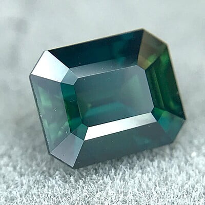 0.88ct Octagon Step Cut Sapphire