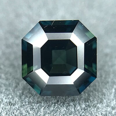 0.59ct Octagon Step Cut Sapphire