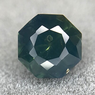 1.03ct Hexagon Step Cut Sapphire