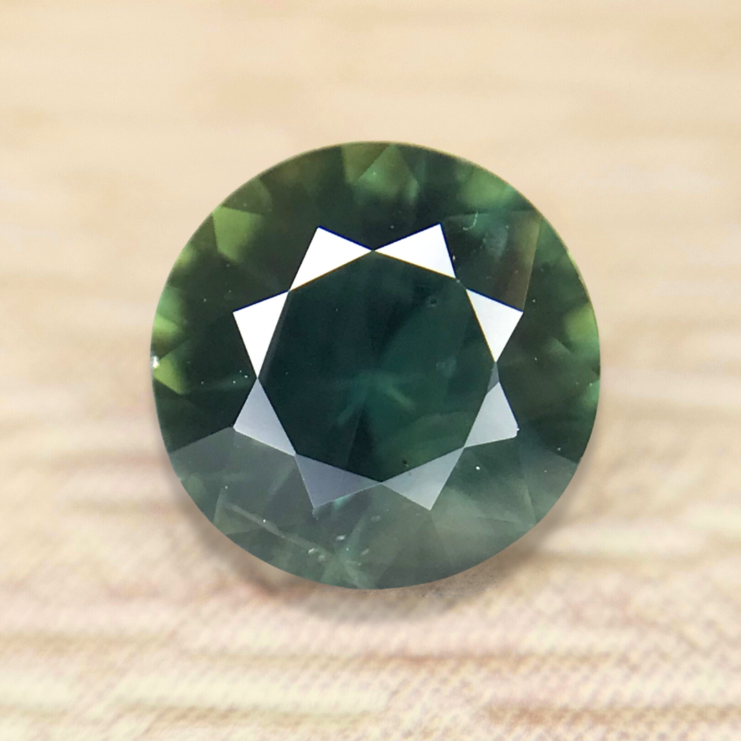 0.84ct Round Brilliant Cut Sapphire