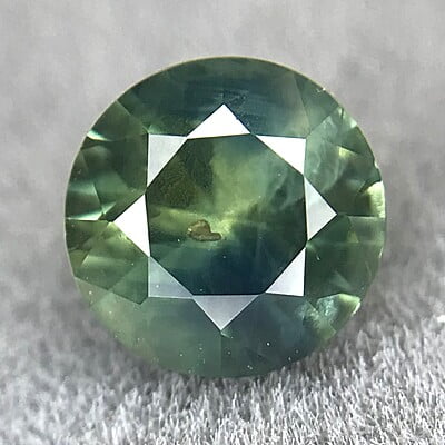 0.86ct Round Brilliant Cut Sapphire