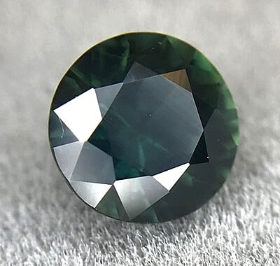 0.83ct Round Brilliant Cut Sapphire