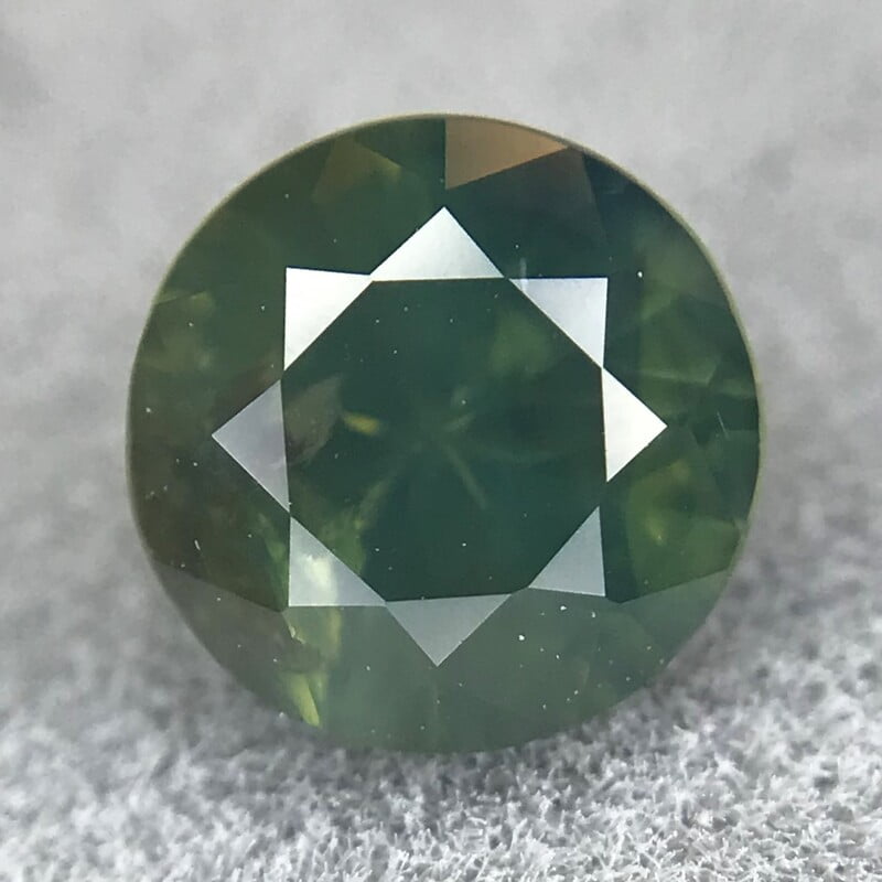 0.85ct Round Brilliant Cut Sapphire