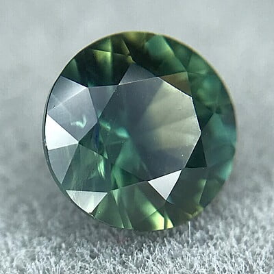 0.87ct Round Brilliant Cut Sapphire 0.87ct Round Brilliant Cut Sapphire
