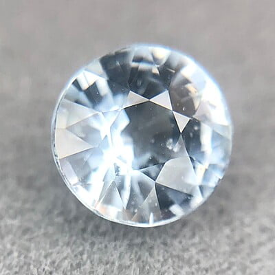 1.01ct Round Mixed Cut Sapphire