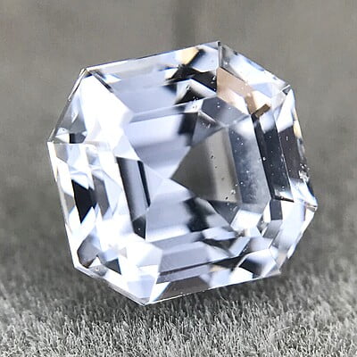 1.90ct Octagon Step Cut Sapphire