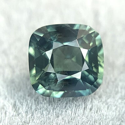 1.05ct Cushion Mixed Cut Sapphire