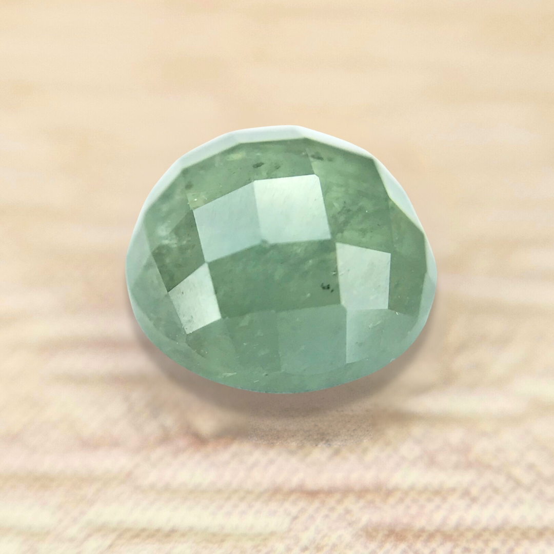 1.66ct Round Checker Cut Sapphire 1.66ct Round Checker Cut Sapphire