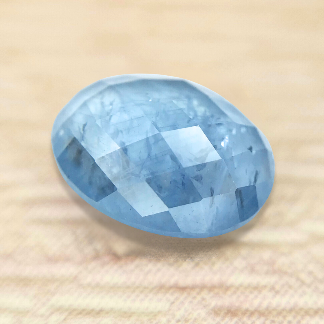 1.94ct Oval Checker Cut Sapphire