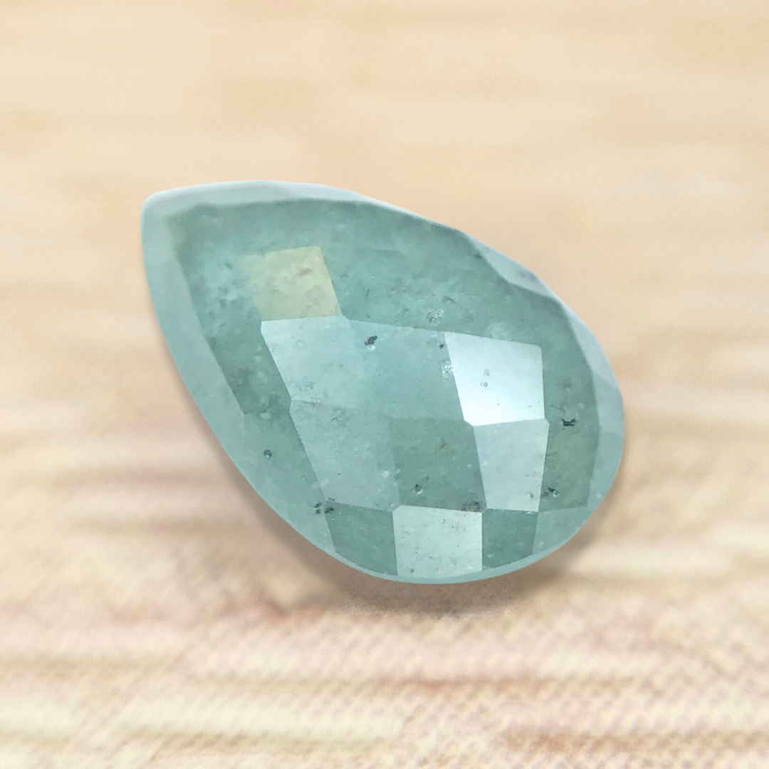 1.37ct Pear Checker Cut Sapphire 1.37ct Pear Checker Cut Sapphire