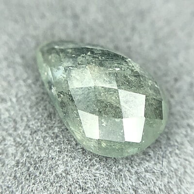 1.24ct Pear Checker Cut Sapphire