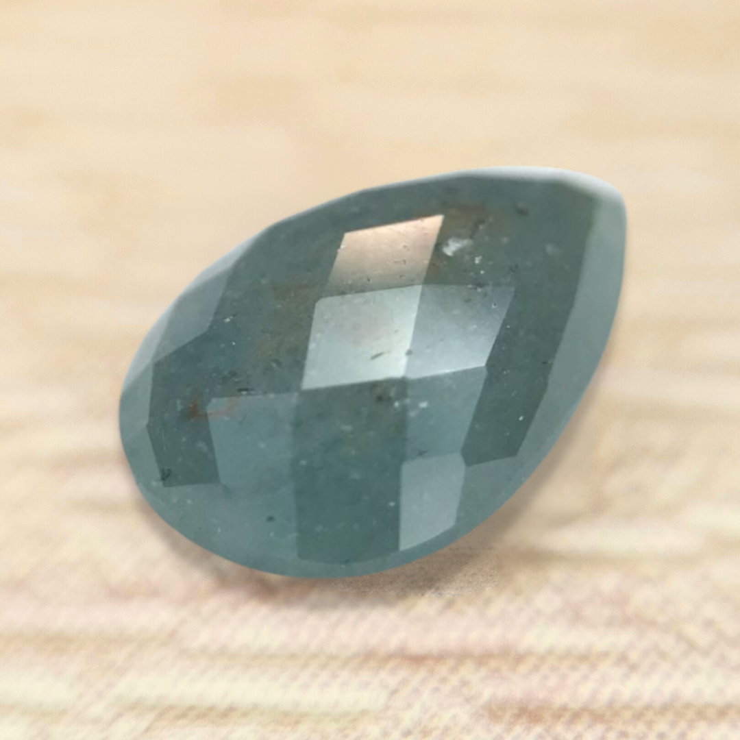 1.10ct Pear Checker Cut Sapphire 1.10ct Pear Checker Cut Sapphire