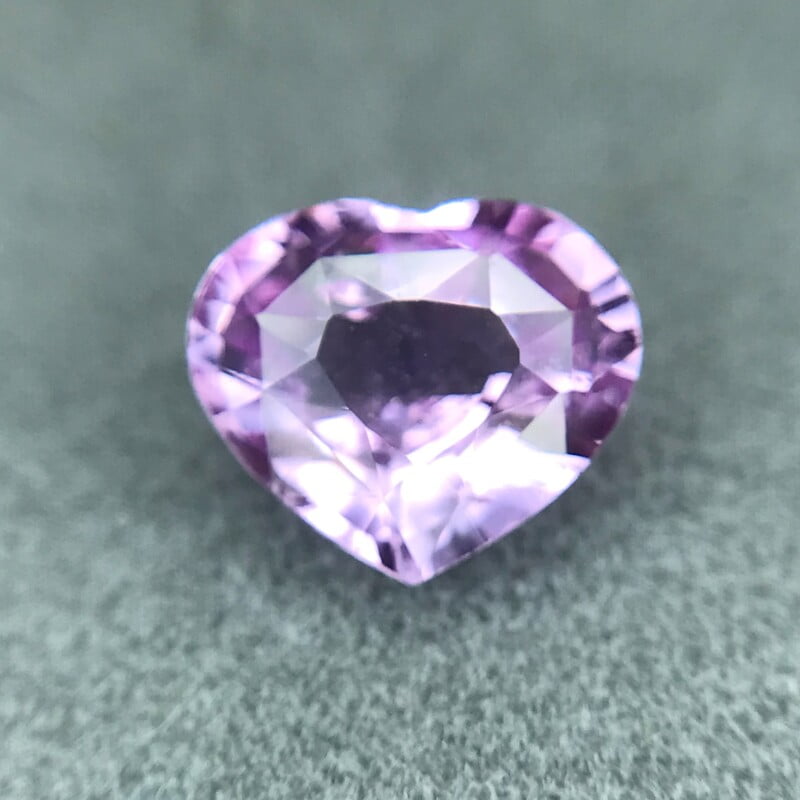 1.17ct Heart Brilliant Cut Sapphire