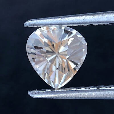 0.78ct Heart Brilliant Cut Sapphire