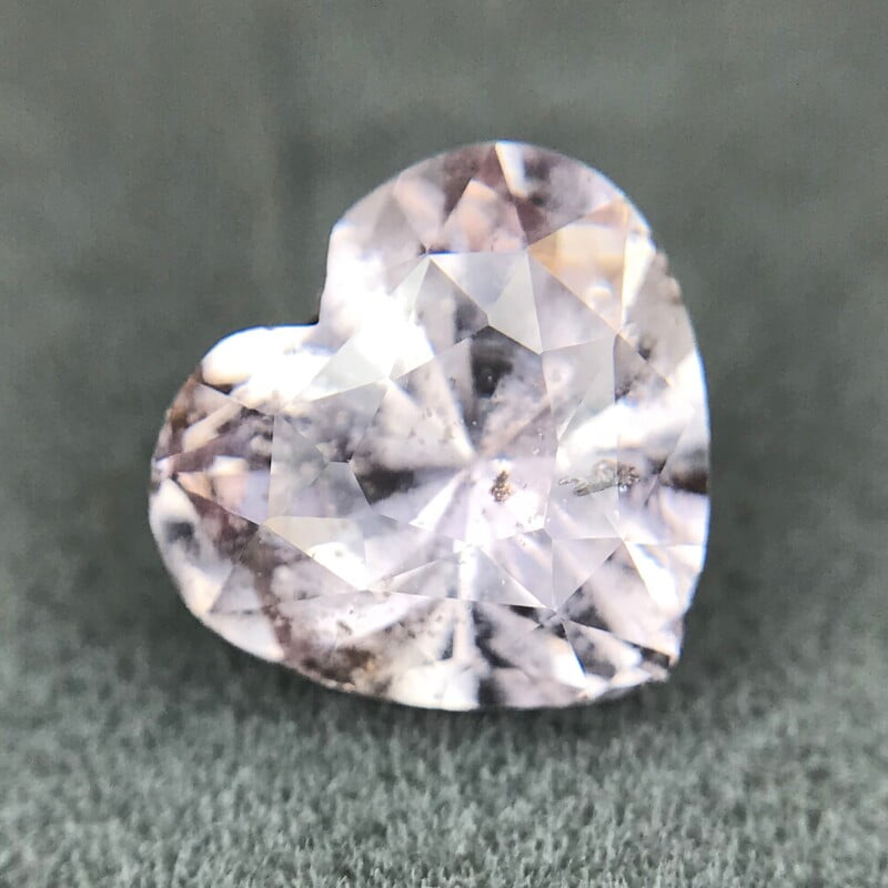 1.77ct Heart Brilliant Cut Sapphire