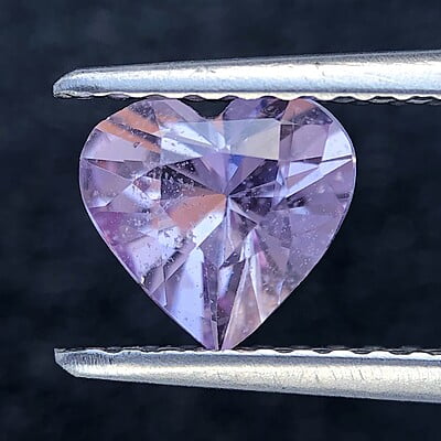 0.85ct Heart Brilliant Cut Sapphire