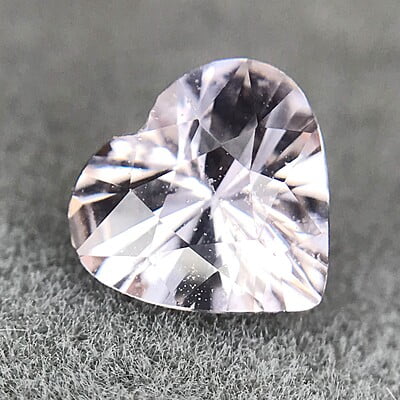 0.88ct Heart Brilliant Cut Sapphire