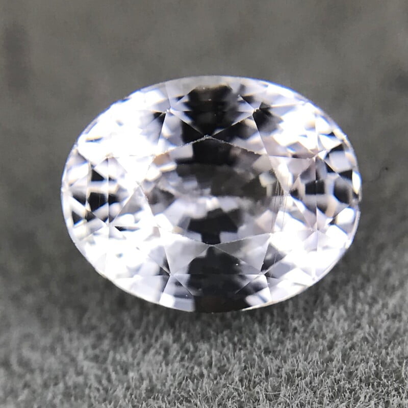 1.37ct Oval Mixed Cut Sapphire