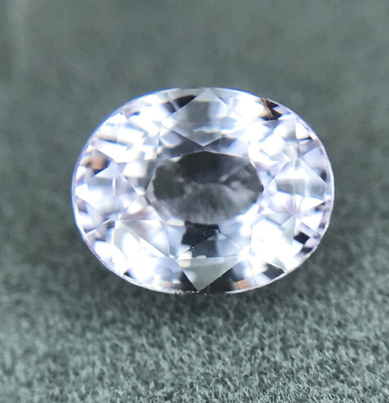 1.10ct Oval Mixed Cut Sapphire