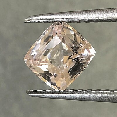 1.04ct Cushion Mixed Cut Sapphire