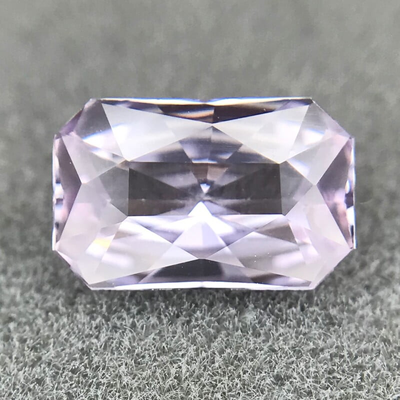 0.82ct Octagon Step Cut Sapphire