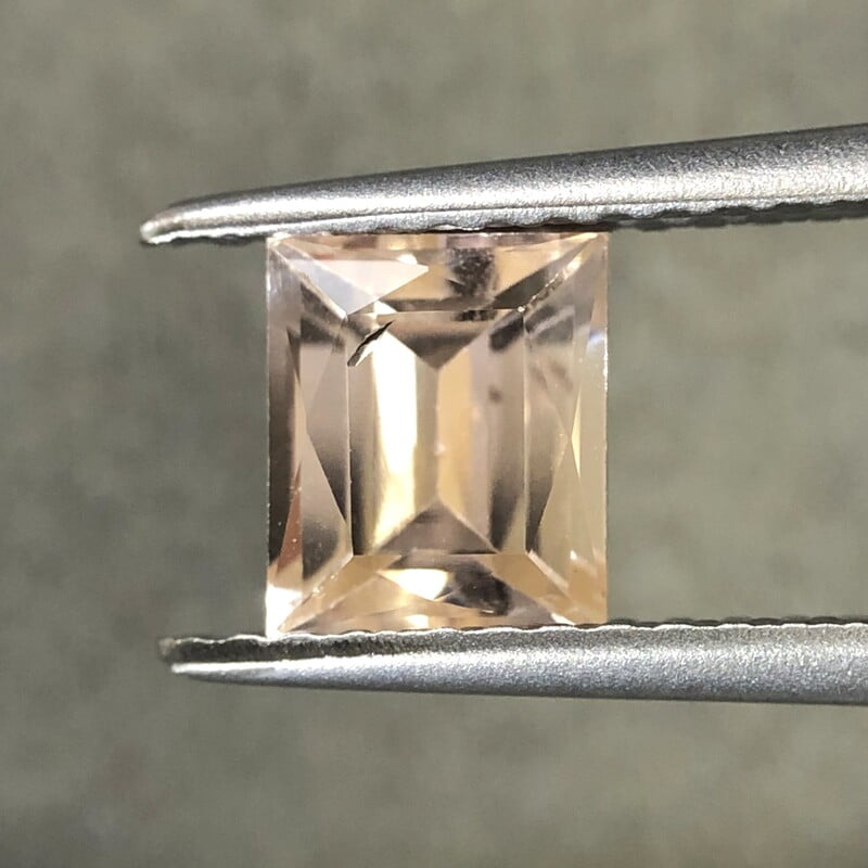 1.09ct Baguette Step Cut Sapphire