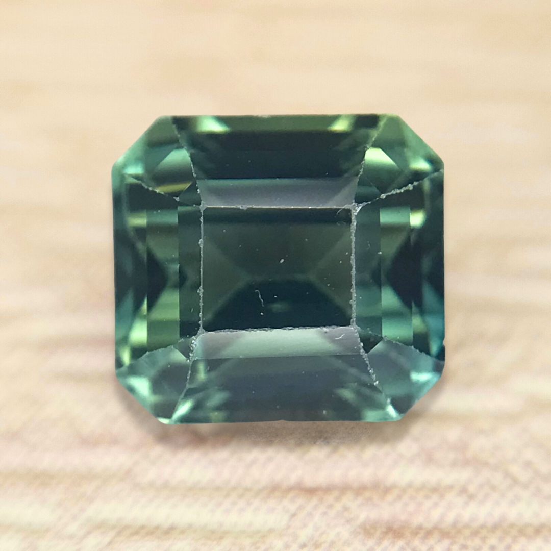 1.59ct Octagon Step Cut Sapphire