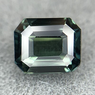 1.51ct Octagon Step Cut Sapphire