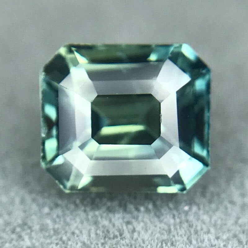 1.60ct Octagon Step Cut Sapphire