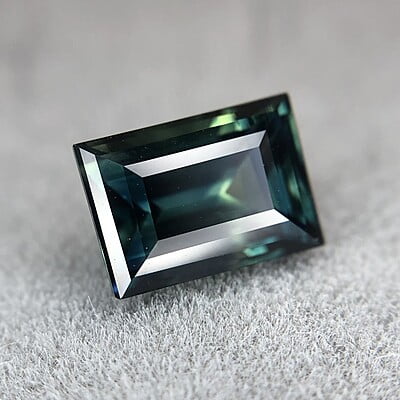 1.93ct Baguette Step Cut Sapphire