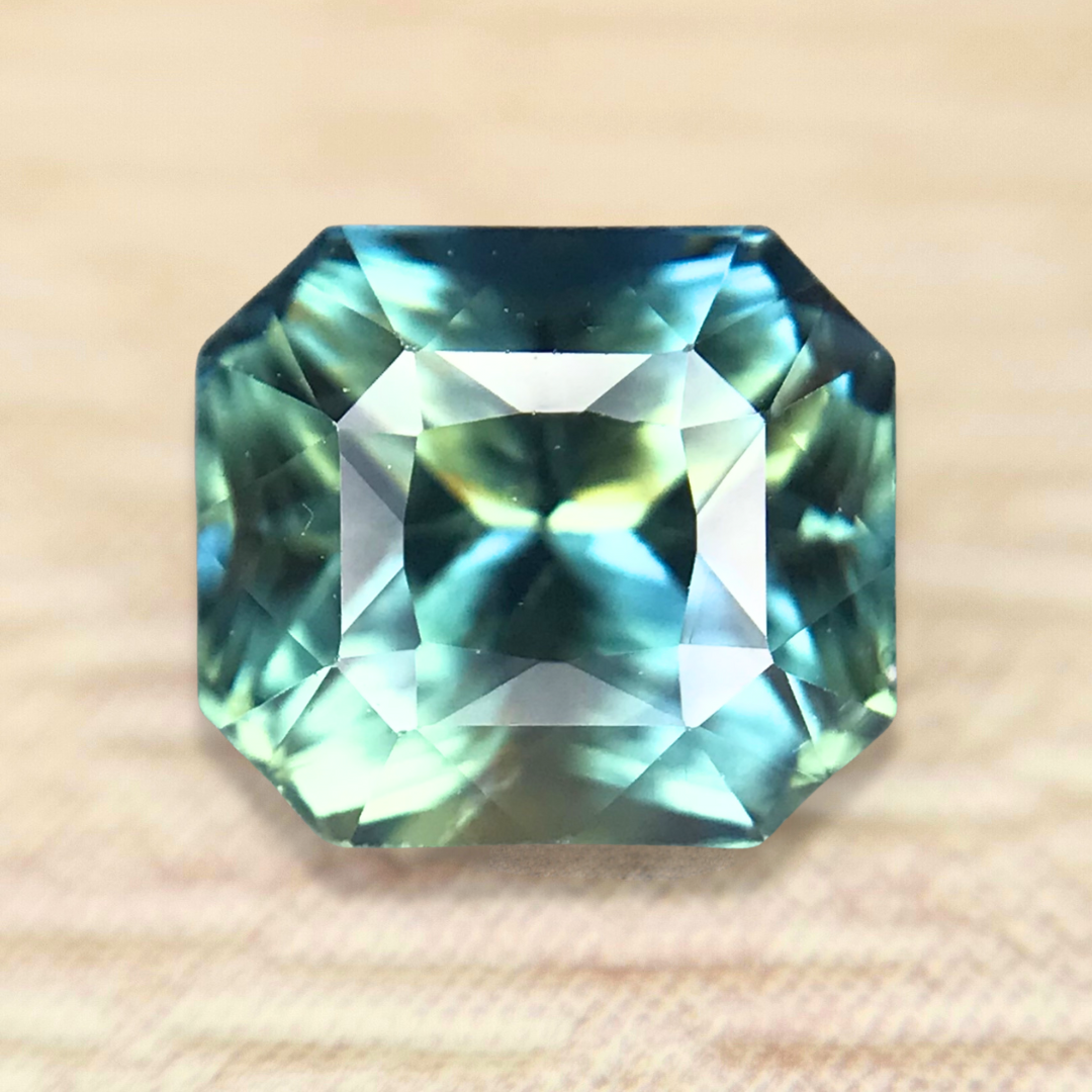 1.48ct Radiant Brilliant Cut Sapphire
