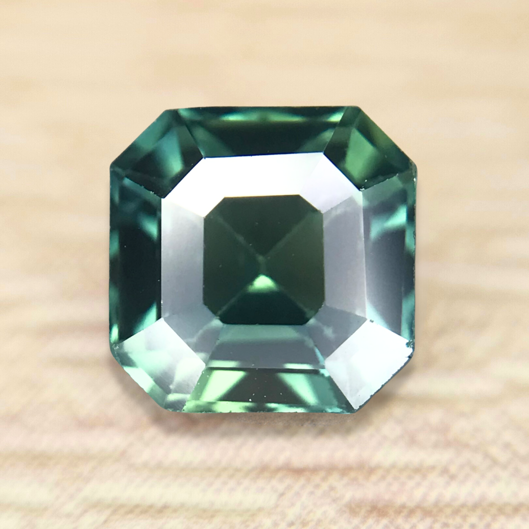 1.45ct Octagon Step Cut Sapphire