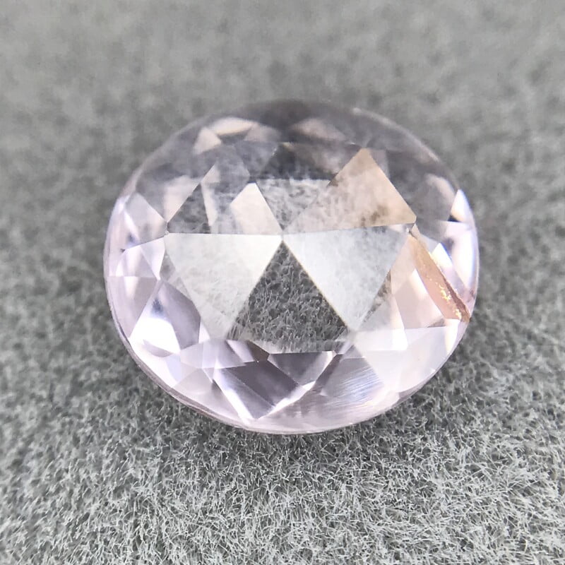 1.02ct Round Rose Cut Sapphire