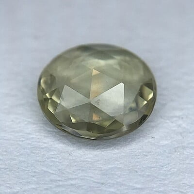 1.13ct Round Rose Cut Sapphire
