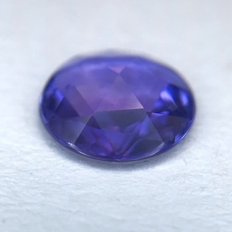 0.88ct Round Rose Cut Sapphire 0.88ct Round Rose Cut Sapphire