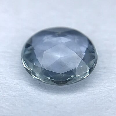 0.94ct Round Rose Cut Sapphire