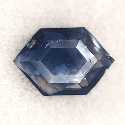 2.00ct Hexagon Step Cut Sapphire